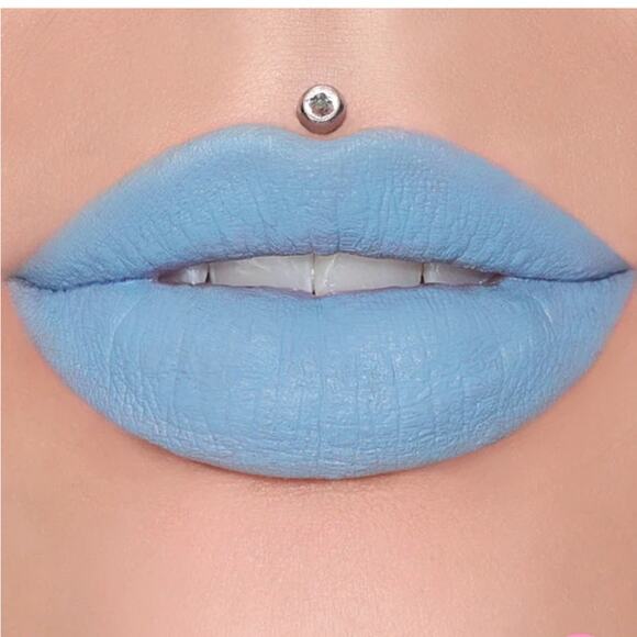 Jeffree Star Velvet Trap Lipstick Baby Blue Perfection Matte - Picture 4 of 4